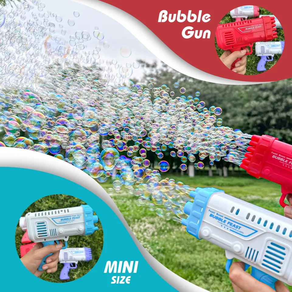 36/8 -Hole Bubble Blaster Gun Set