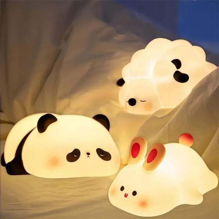 Rechargeable Silicone Panda Night Lamp