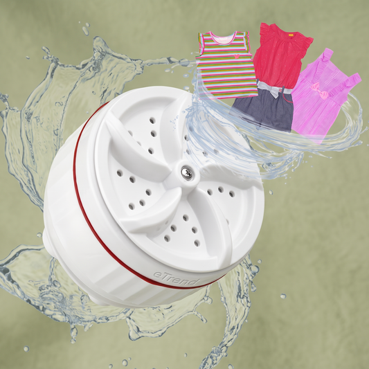 Mini Portable Ultrasonic Washing Machine