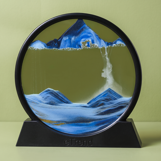 Mesmerizing 3D Sandscape Art Lamp