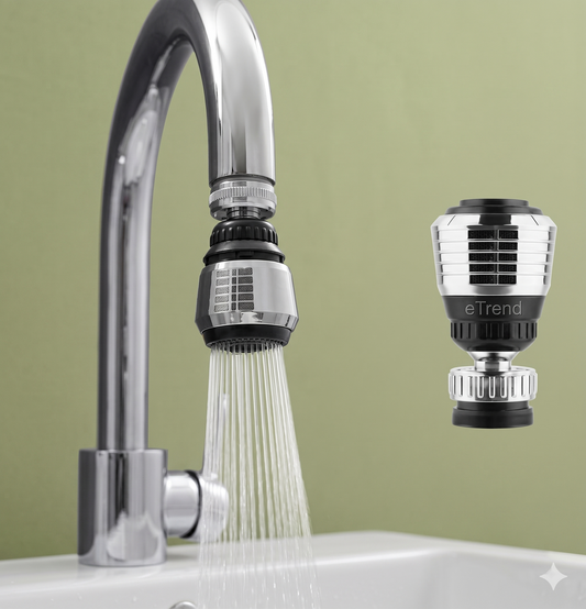 Adjustable 360° Kitchen Faucet Aerator