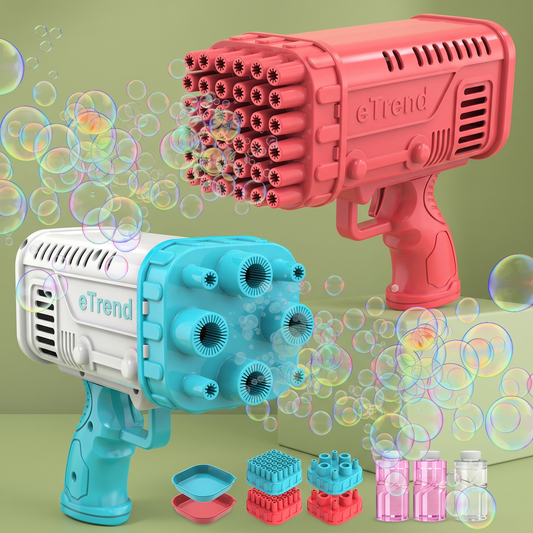 36/8 -Hole Bubble Blaster Gun Set